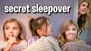 secret sleepover... don't tell dad! 