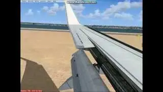 Virgin Blue YSSY landing.
