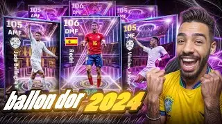 I OPENED THE BALLON D'OR SHOW-TIME PACK 🔥 RODRI - VINICIUS - BELINGHAM 🔥 efootball 25 mobile