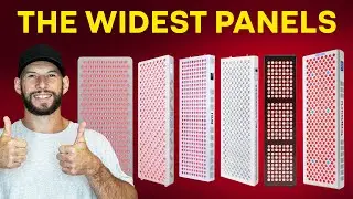 Unveiling The TOP 5 Widest Red Light Therapy Panels!