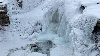 Lumbrick frozen waterfalls!!
