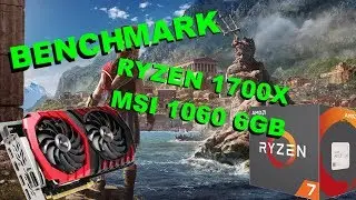 Assassin's Creed Odyssey Benchmark • GTX 1060 6GB/Ryzen 1700x/16GB Ram • Ultra High/High/Low