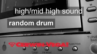 Left + Right 2.0 sound for High and Mid High, optional for tweeters / drivers. random drum sounds
