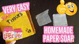Homemade Paper Soap DIY