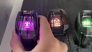 Ручка переключения передач хрустальная с Led подсветкой