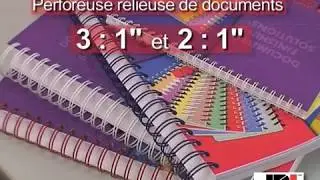 JBI Tri-O - Perforateur Relieur Anneaux métallique