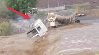 سيول جارفة في اليمن الحديده المكلا صنعاء تهور ومغامرة السائقين