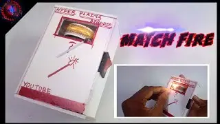 Home made match box machine / how to make match box at home on / HYPER PLASMA STUDIO