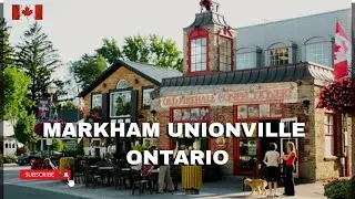 Unionville Village/New Downtown Markham Ontario Canada 2023