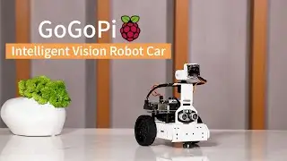 Hiwonder GoGoPi Raspberry Pi 4B Intelligent Vision Robot Car Python Program