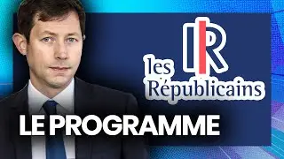 EUROPÉENNES : le programme des Républicains (François-Xavier Bellamy)