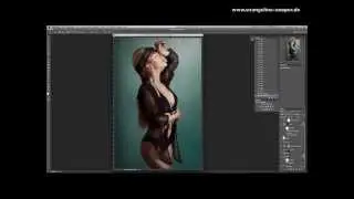 Fashionretusche mit Adobe Photoshop / Fashion Retouch Timelapse Making Of