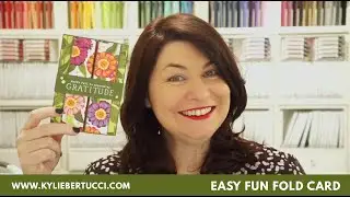 Simply Zinnia Easy Double Door Fun Fold Card