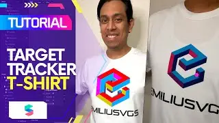 Spark AR Tutorial | T-shirt target tracker experiments (2d, 3d & keyframe) | EN Captions
