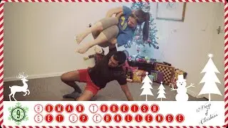 HUMAN TURKISH GET UP CHALLENGE!!! | 12 Days of Christmas