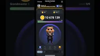 Hamster Kombat аналог Notcoin TOP1 #какзаработатьвинтернете #безвложений #деньги #заработок
