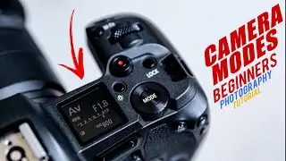 Camera Modes in 2020, Beginner Photography Tutorial. DSLR & Mirrorless Mode Dial P, A, S, M, Tv, Av