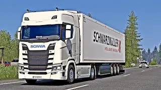 ETS2 1.50 - ProMods 2.70 - SCANIA 520S V8 - Trip: Tornio - Joensuu