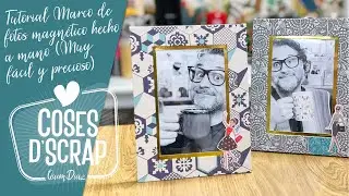 Tutorial Marco de fotos magnético (Muy fácil y precioso)