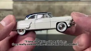 White Sidewall Tires Elevate the Classic Appeal of the 1952 Lincoln Capri - Mini GT
