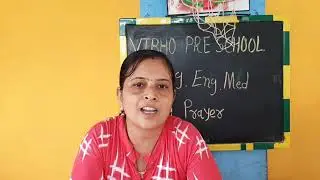 Prayer- LKG ENGLISH Medium ||Vibho Pre School ||