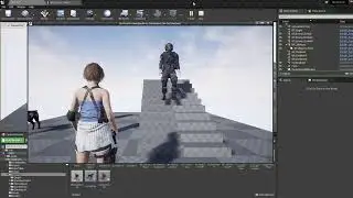 Resident evil 3 Remake Fan Game Devlog physics test