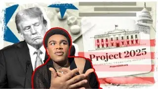 MY REACTION TO PROJECT 2025 BEFORE IT WAS DISAVOWED BY TRUMP