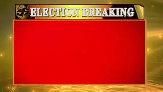 Election 2024 |Election Breaking News Templates | No Copyrights |