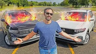 BLACK vs. WHITE Car in the SUN: Do They REALLY Heat Up?