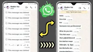 WhatsApp တွင် ဖျက်လိုက်သော မက်ဆေ့ချ်များကို ပြန်လည်ရယူနည်း