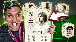 INACREDITÁVEL SÓ ICON PRIME MOMENTS  FUT DRAFT 195 ! VEJA ISSO ! FIFA 20