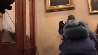 в здании конгресса убили протестующию