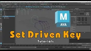 How to Using Set Driven Keys in Custom Attributes Control in Maya