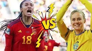 Spain Vs Sweden Prediction | Fifa Women's World Cup Semi Final! #fifawomensworldcup #fifa