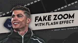Smooth Fake Zoom Transition + Flash Effect 😍 Alight motion new transition tutorial