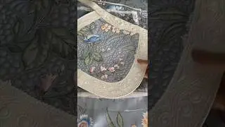 С чего начать стежку. В шапке профиля ссылка на бесплатный мастер-класс по стёжке #стежка #фартук