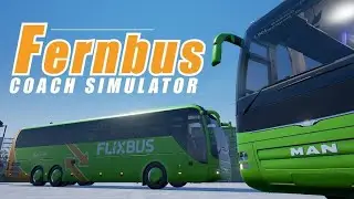 Прохождение симулятор автобуса Fernbus Simulator вокруг Европы