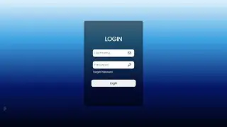 How to Make Beautiful Login Page Using Only HTML & CSS | No JavaScript Needed |