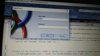 How to Create Login Form In Vb.net??