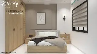 Master Vray for Modern Bedrooms | Sketchup Interior Tutorial | Pixologic Interior