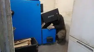 Zota Magna 26. Чистка котла, дымохода.,растопка до выхода на горение
