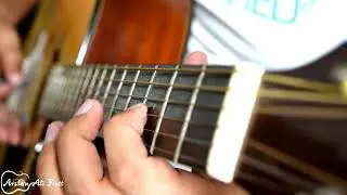 Tere Naam Sad Version Soulful Guitar Instrumental Cover