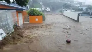tempette berguitta frappe le sud de l ile de l ile de la reunion