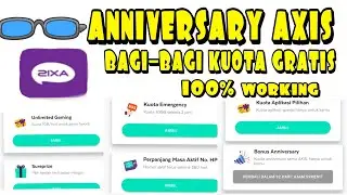 Anniversary Axis Bagi-Bagi Kuota internet Gratis #BnnGaming
