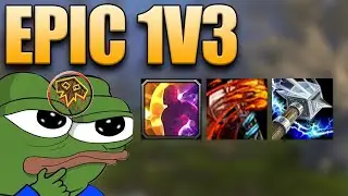 TAKING ON 3 ROGUES? FINAL BG BEFORE 60 | Enhancement Shaman PVP Shadowlands 9.0.5