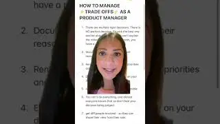 How to manage trade-offs as a Product Manager | 11 tips!