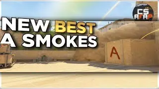 ALL MIRAGE A smokes you'll ever need | CS2 afap