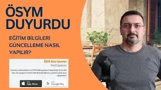ÖSYM EĞİTİM BİLGİLERİ GÜNCELLEMELERİ BAŞLADI. Eğitim Bilgisi Seçme İşlemi Nasıl Yapılır? 2023 YKS
