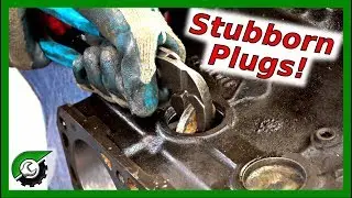 Jeep 6cyl Freeze Plugs and Oil Gallery: Engine Rebuild Part 12