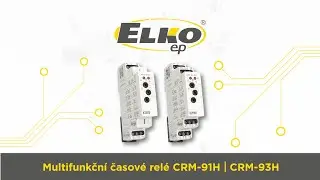 Dílna ELKO EP: Multifunkční časové relé CRM-91H/93H